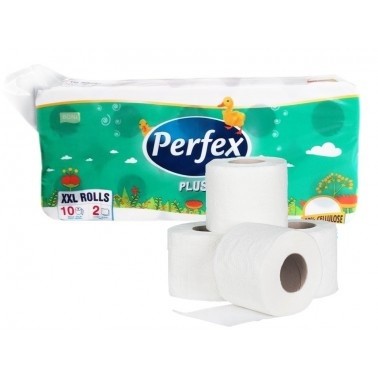 TP Perfex 2vr 100% cel. 050215 80ks/bal - Papírová hygiena Toaletní papír 2 vrstvý